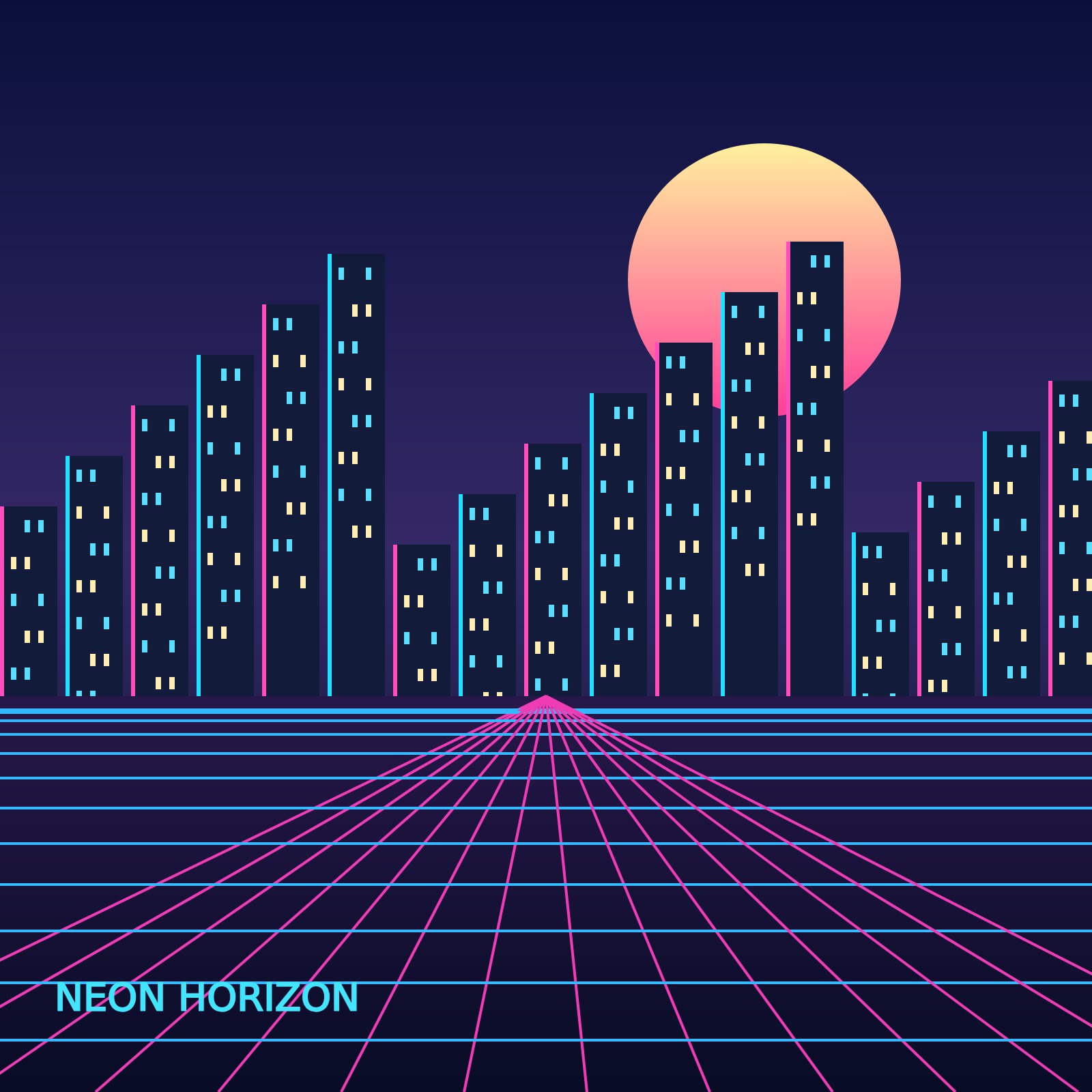 Paisajes cyberpunk 1