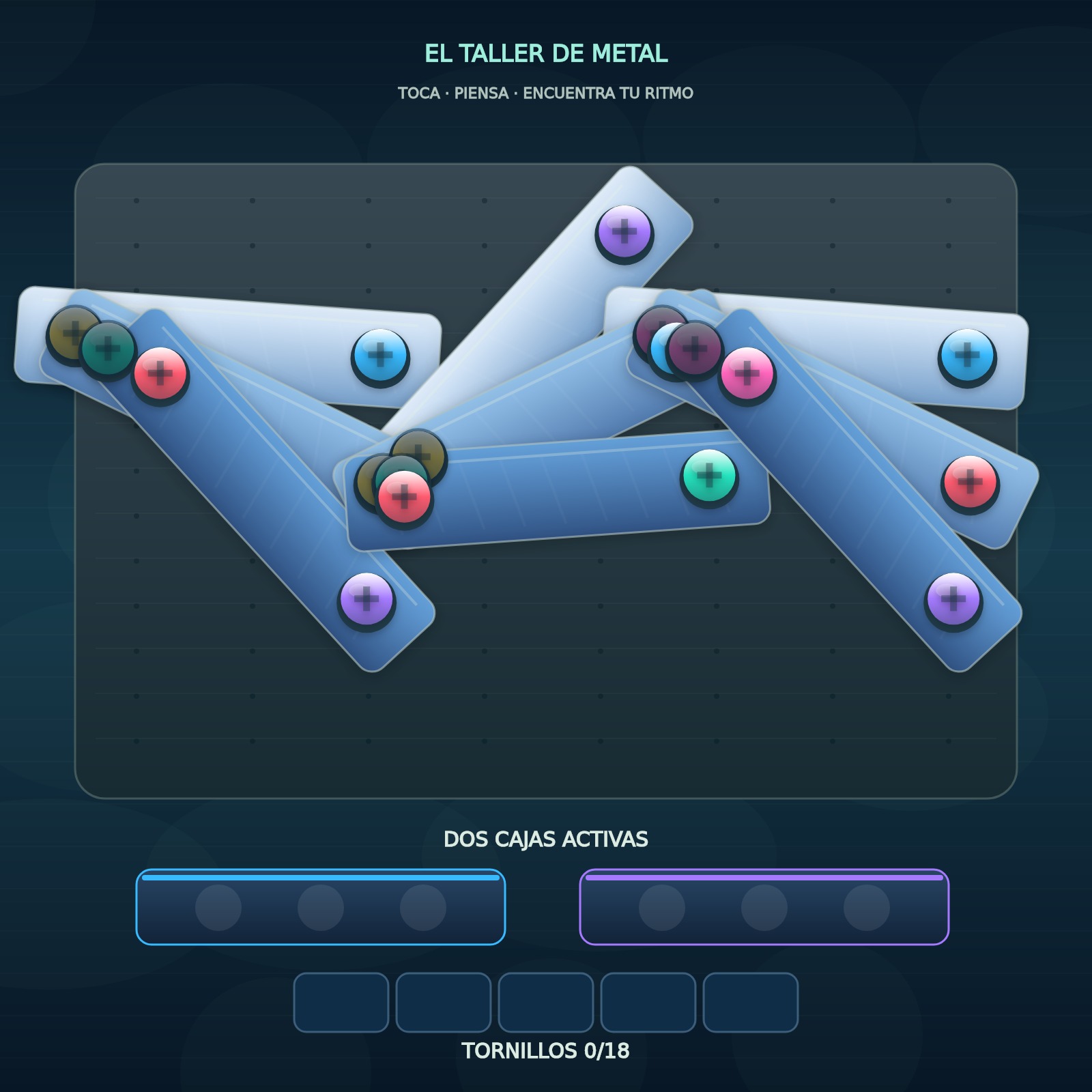 Gameplay capture of Screw Puzzle